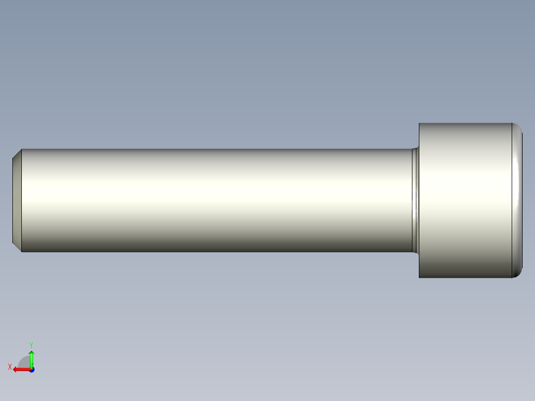 螺钉-DIN_912-M14x55.stp后视图