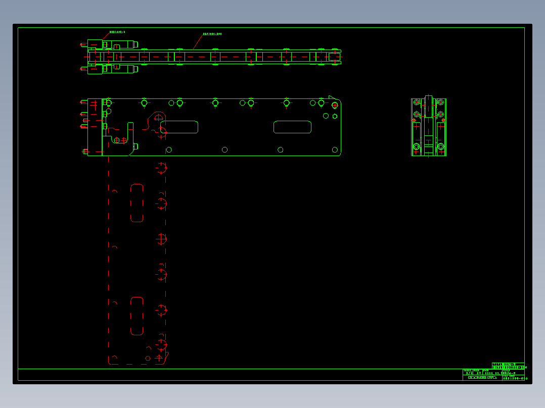 KOSMEKMRD1900-800多系列多零件图纸模型