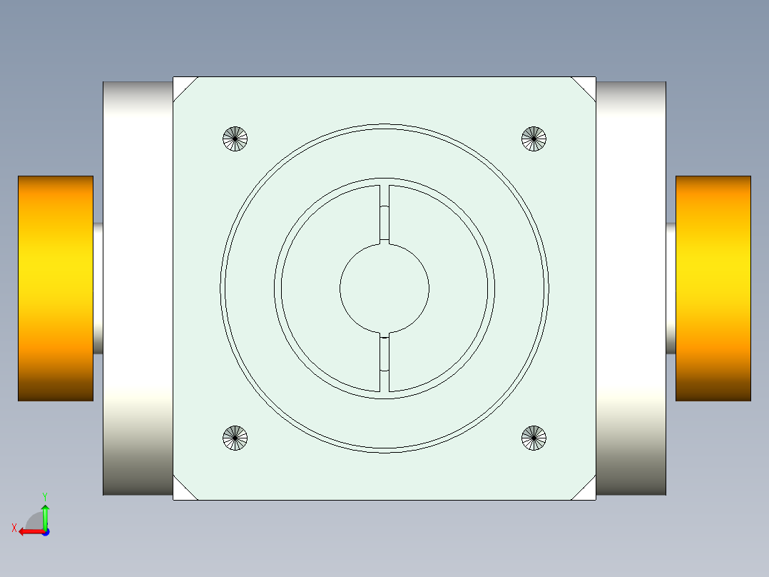 换向器PW90双边锁紧 PLX90-L1 19-70-90-M6.stp后视图