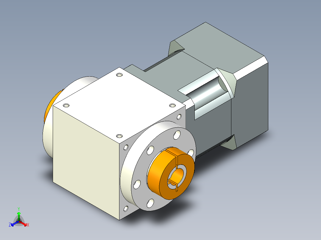 换向器PW90双边锁紧 PLX90-L1 19-70-90-M6.stp正等轴测图