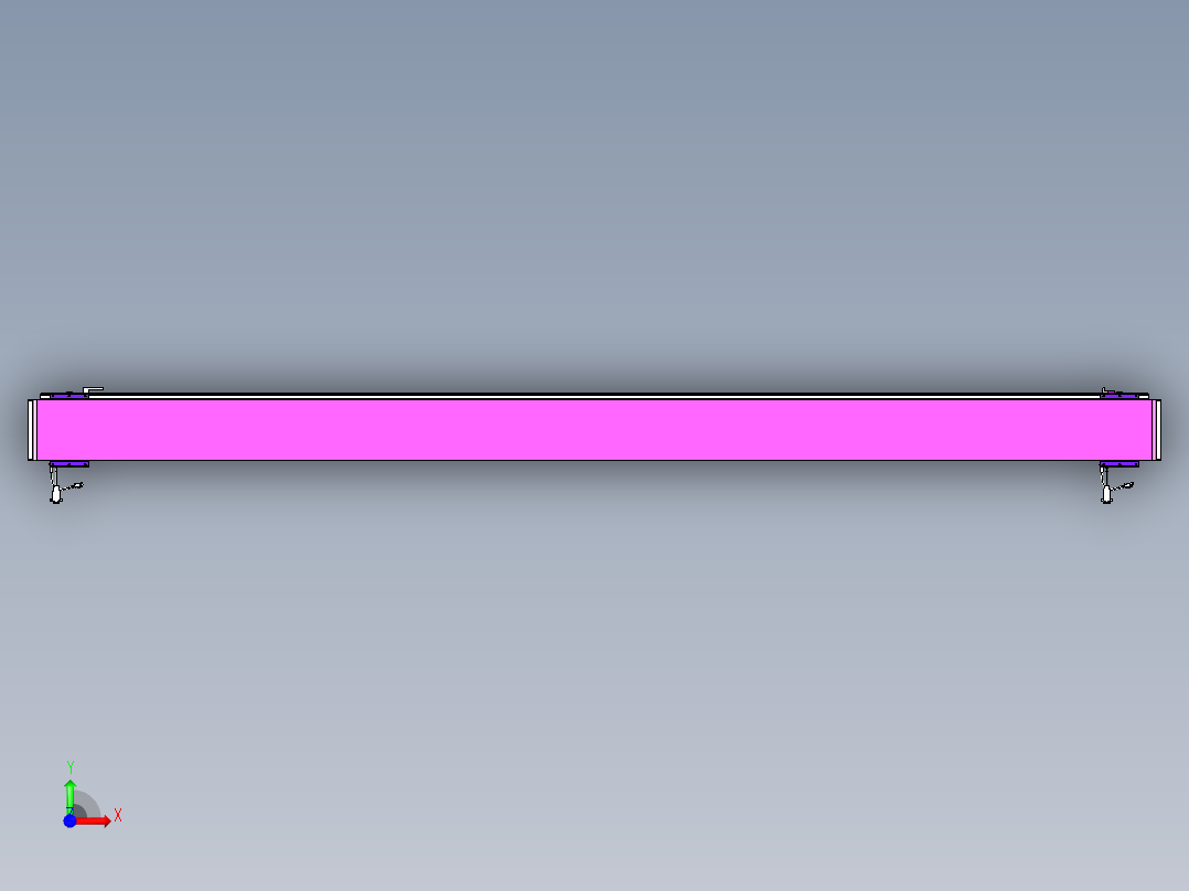 威洛博VL系列直线电机模组-2VL17E1-S2800前视图