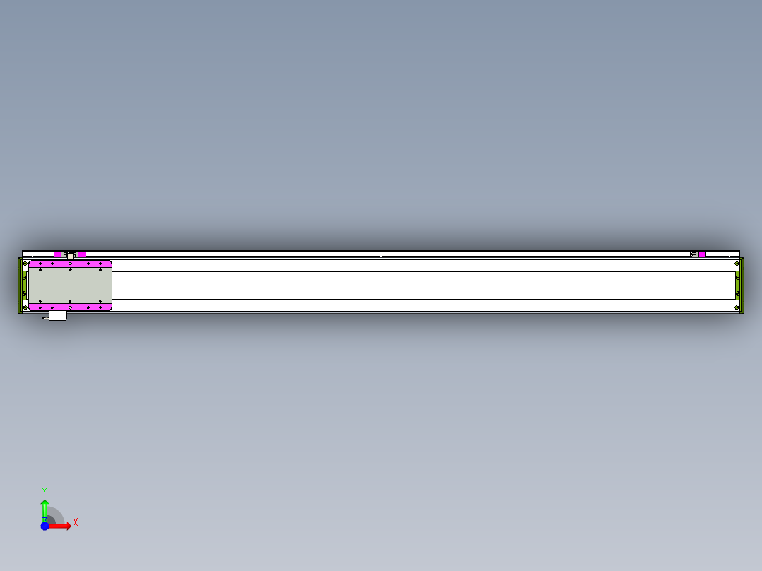 威洛博LC系列3d模型模组LC14S2Y-S1550前视图