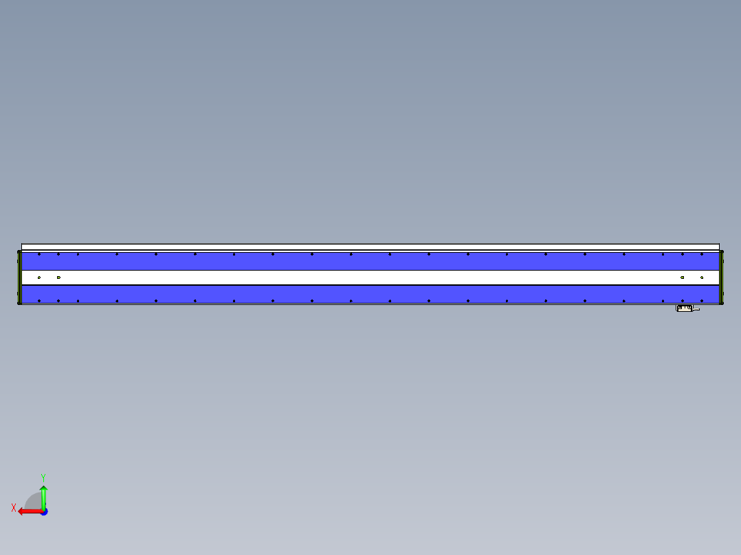 威洛博LC系列3d模型模组LC14S2Y-S1550后视图