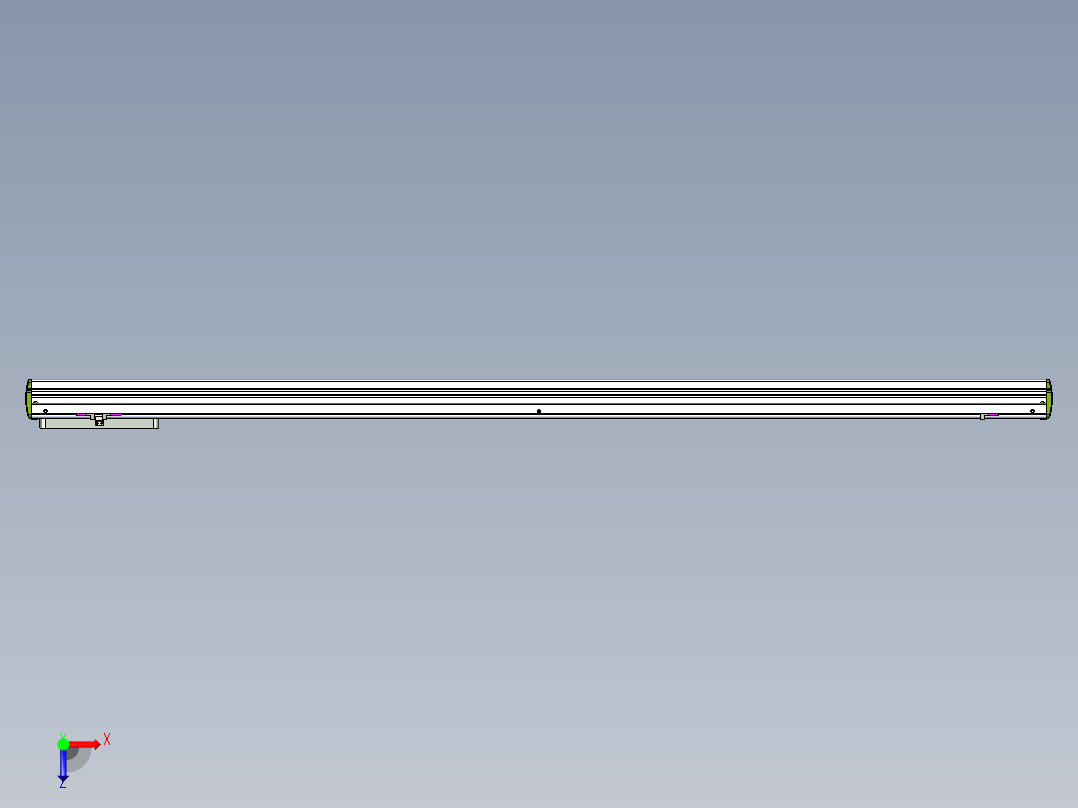 威洛博LC系列3d模型模组LC14S2Y-S1550俯视图