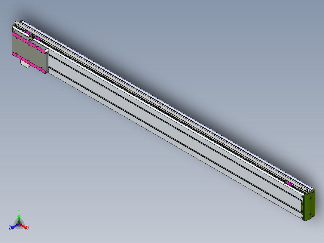 威洛博LC系列3d模型模组LC14S2Y-S1550正等轴测图