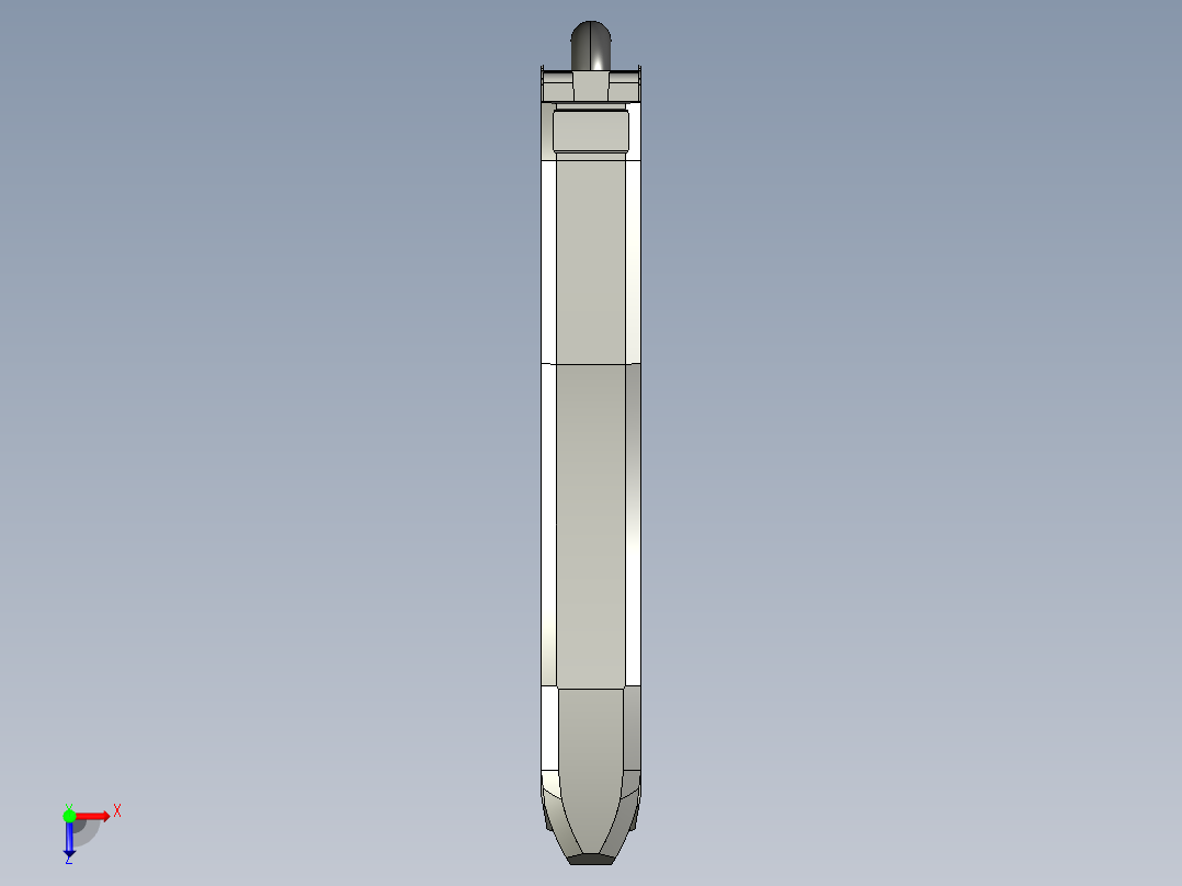 基恩士FS-N11N_11P_13N_13P_kc图纸模型俯视图