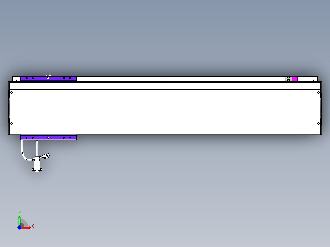 威洛博VL系列3d模型模组VL17E2Y-S750前视图