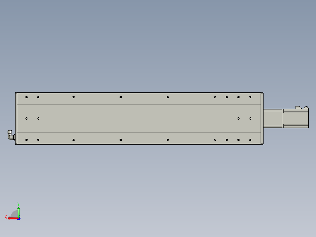 威洛博VC丝杆传动-无尘环境VC22-S700-BC-P75后视图