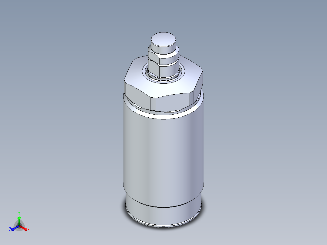 KOSMEKLD0302-xM多系列多零件图纸模型正等轴测图