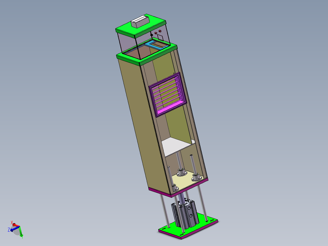 Q064-人民币清分机总体方案设计【三维SolidWorks】