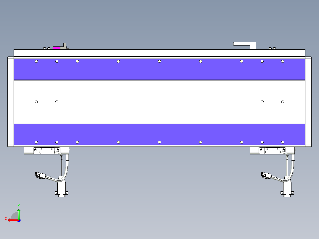 威洛博VL系列3d模型模组2VL22H1Y-S400后视图