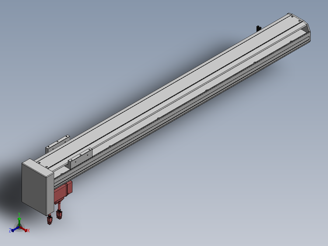精密模组MY120-T10-850L-BM-P20B-C4-C正等轴测图