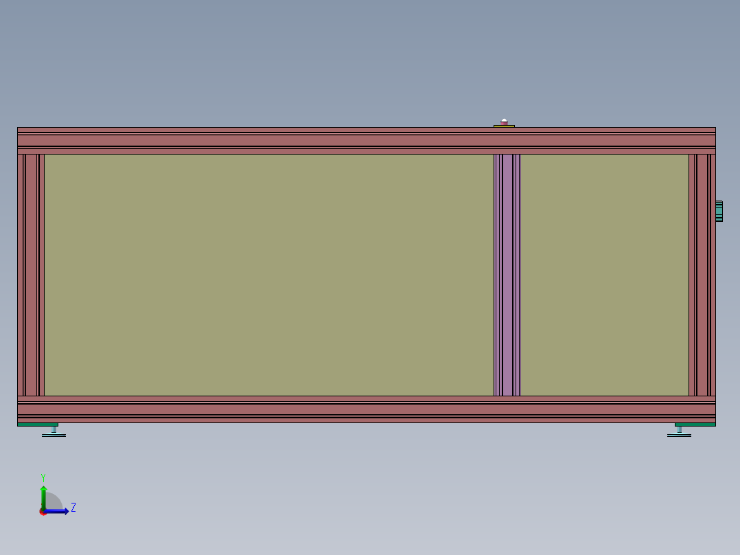 托盘自动供料机sw18可编辑左视图