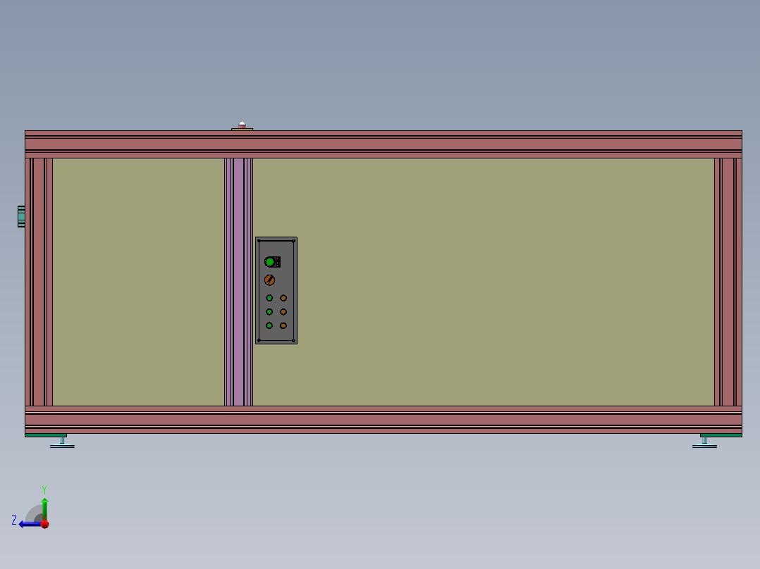 托盘自动供料机sw18可编辑右视图