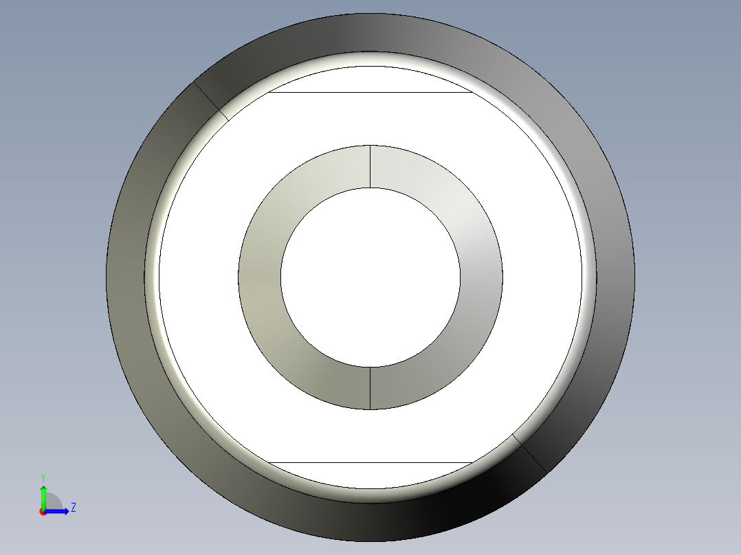 旋轉把手(不銹鋼)SRG-3D多系列多零件图纸模型左视图
