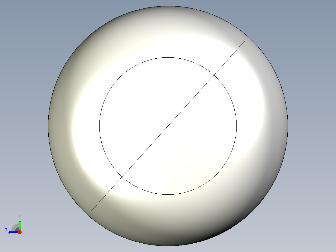 旋轉把手(不銹鋼)SRG-3D多系列多零件图纸模型右视图