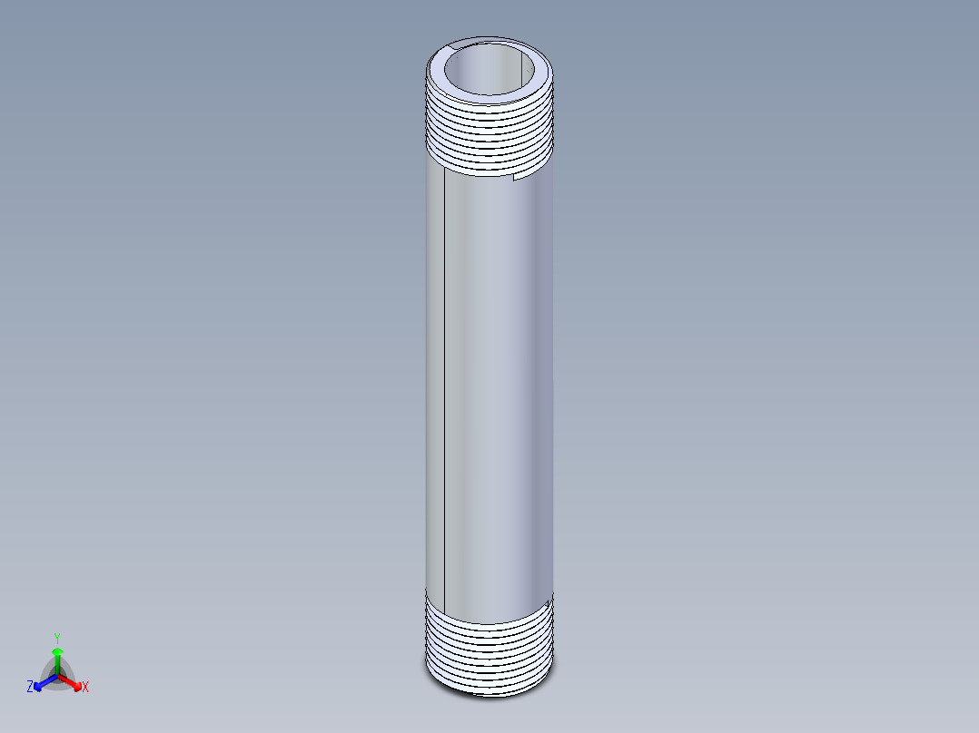 CPVC管件33-Sch80_Nipple_MPTxMPT_9861-109_0.75in x 6in