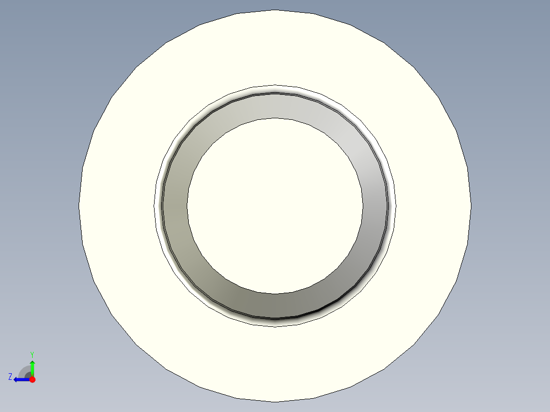 螺钉-Hexalobular_socket_screw-M4-40-25-2-7-3.3-C0.56.stp右视图