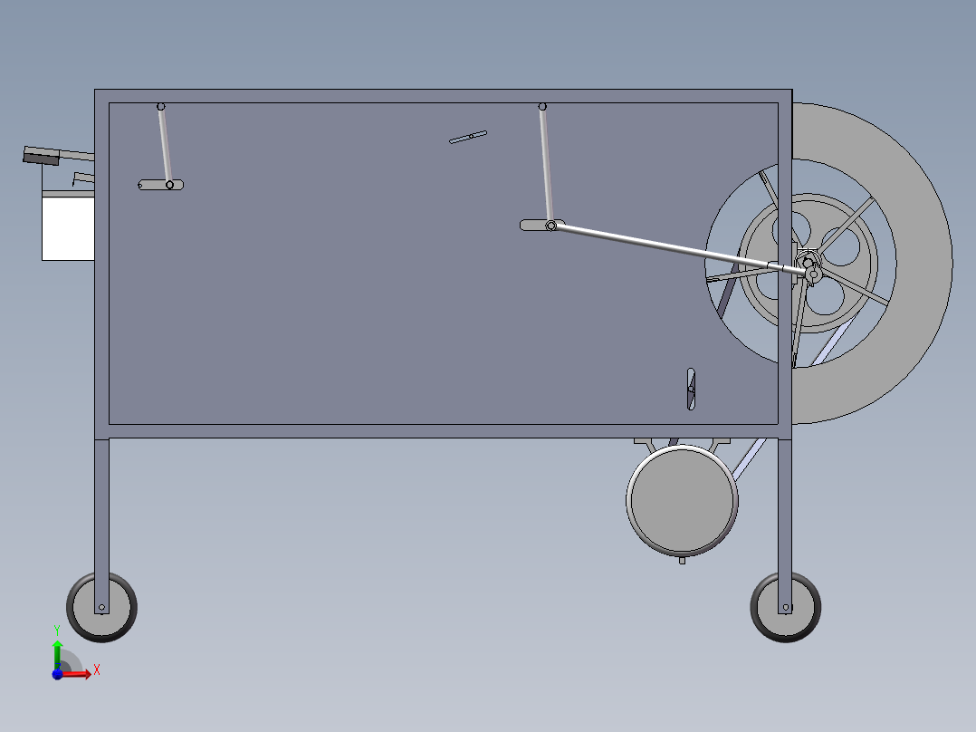 小茴香清选机的设计含三维SW模型=1082590=250ku前视图