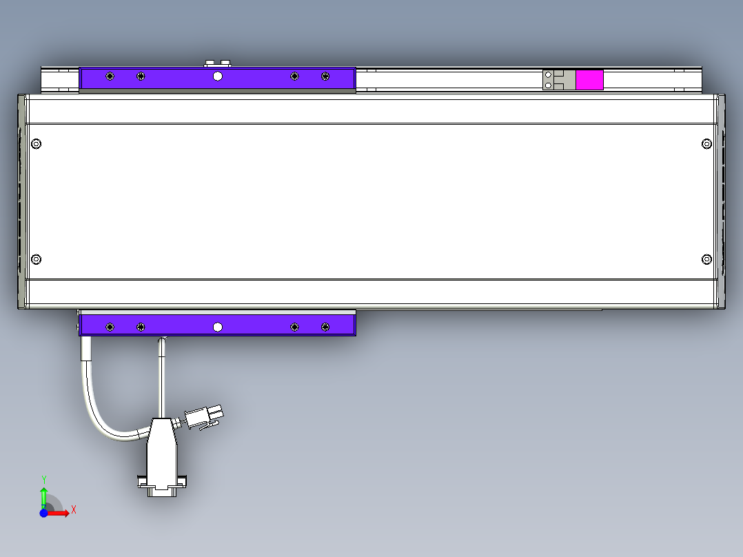 威洛博VL系列3d模型模组VL14S2Y-S200前视图