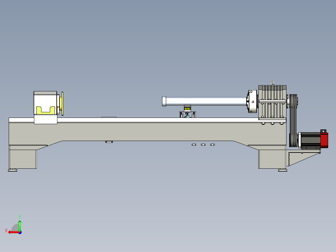 B2_圆杆焊接对心变位机后视图