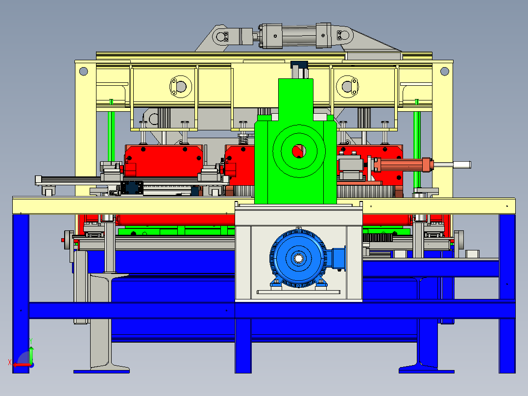 脚垫粘贴打孔机creo5.0.zip后视图