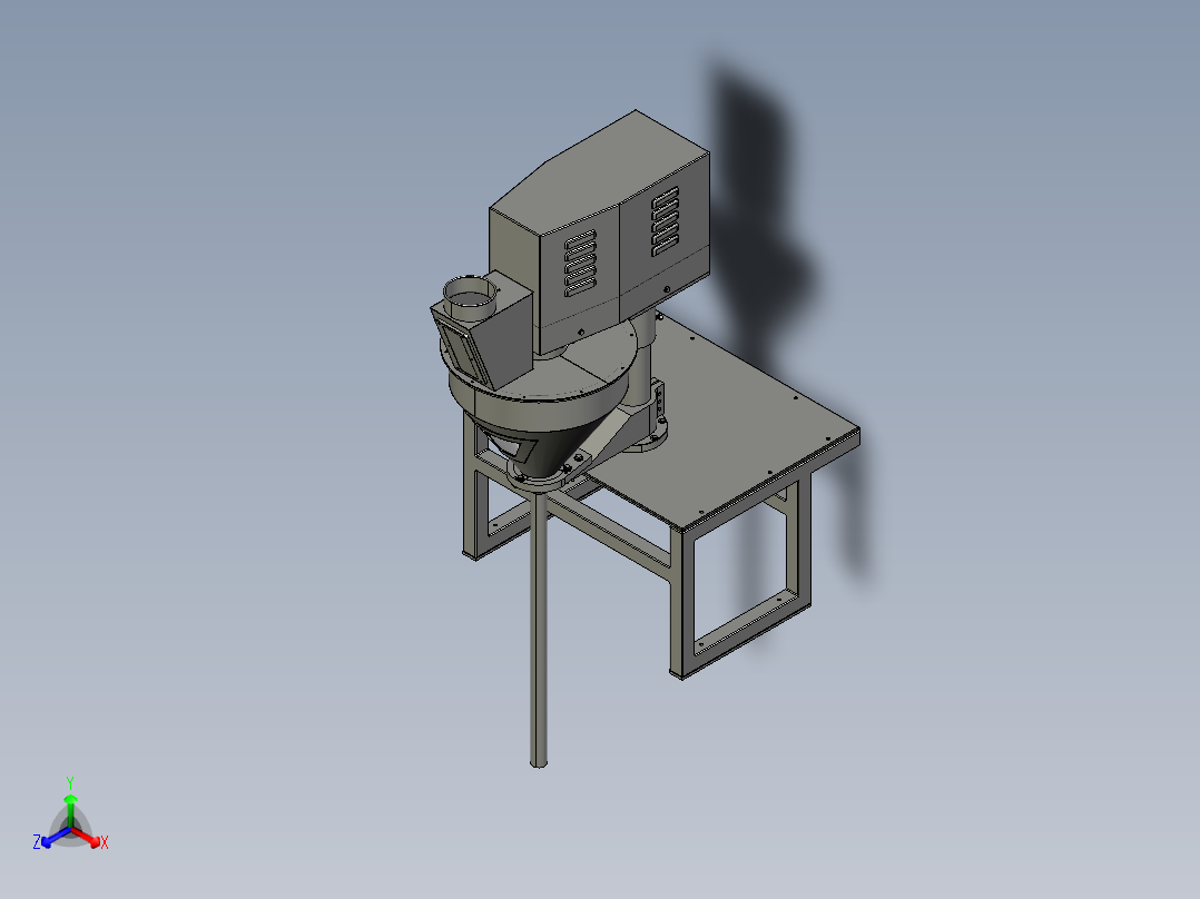 2023.02月-伺服螺旋填料step正等轴测图