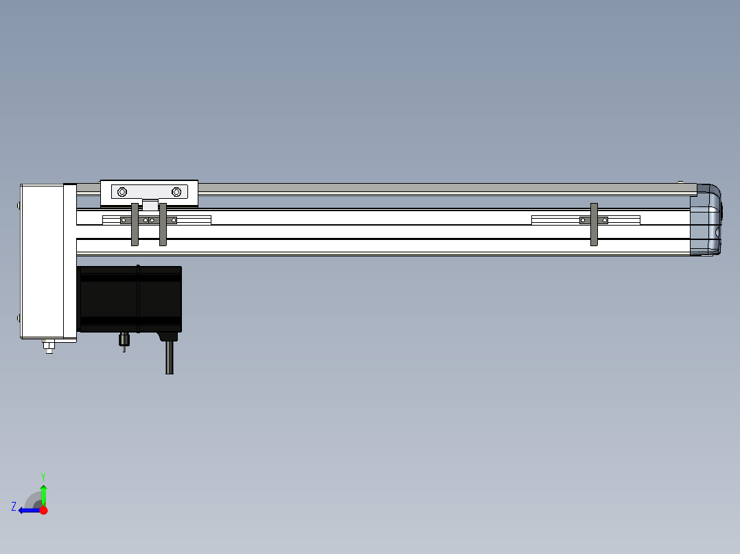 Toyo东佑达直线模组-ETH12-400-BM-200W右视图