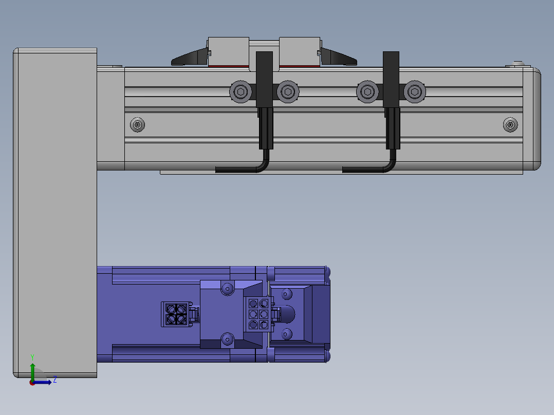 精密模组MY50-T10-50L-BM-P10B-C4-C左视图