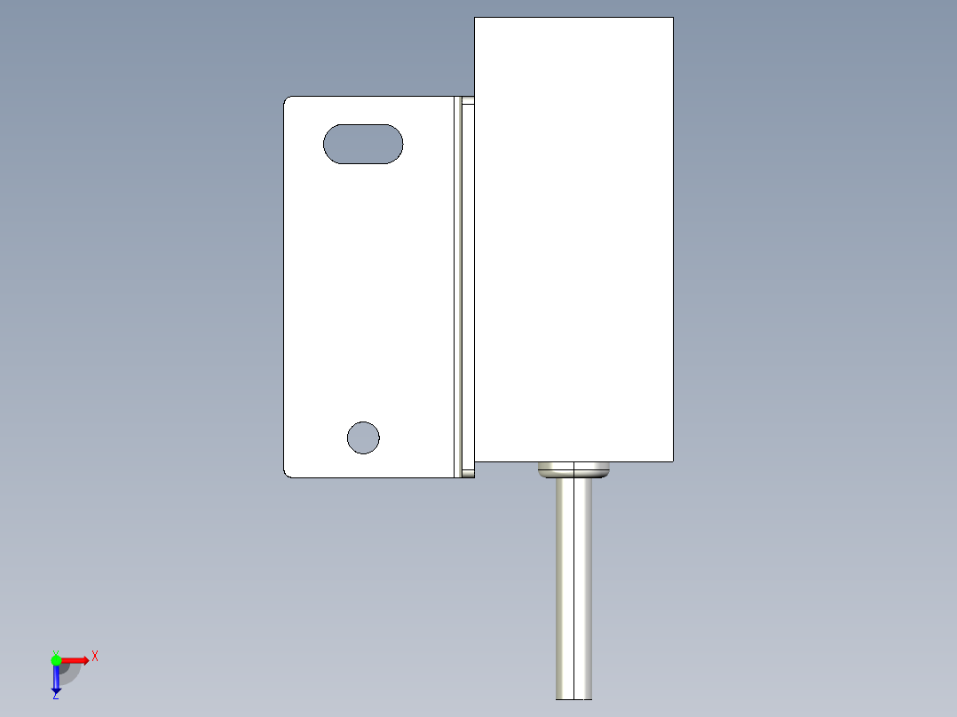 基恩士LX-132T_kc图纸模型俯视图