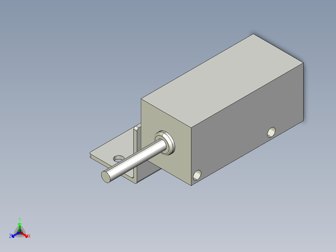 基恩士LX-132T_kc图纸模型正等轴测图