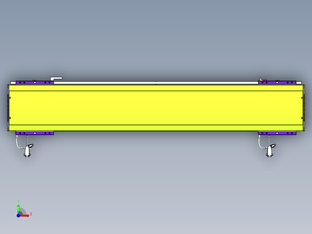 威洛博VL系列3d模型模组2VL22H2Y-S950前视图