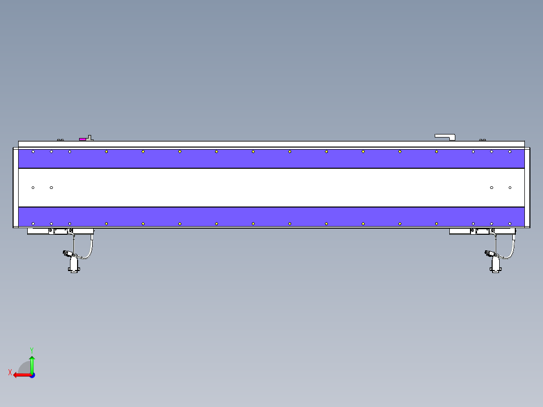 威洛博VL系列3d模型模组2VL22H2Y-S950后视图