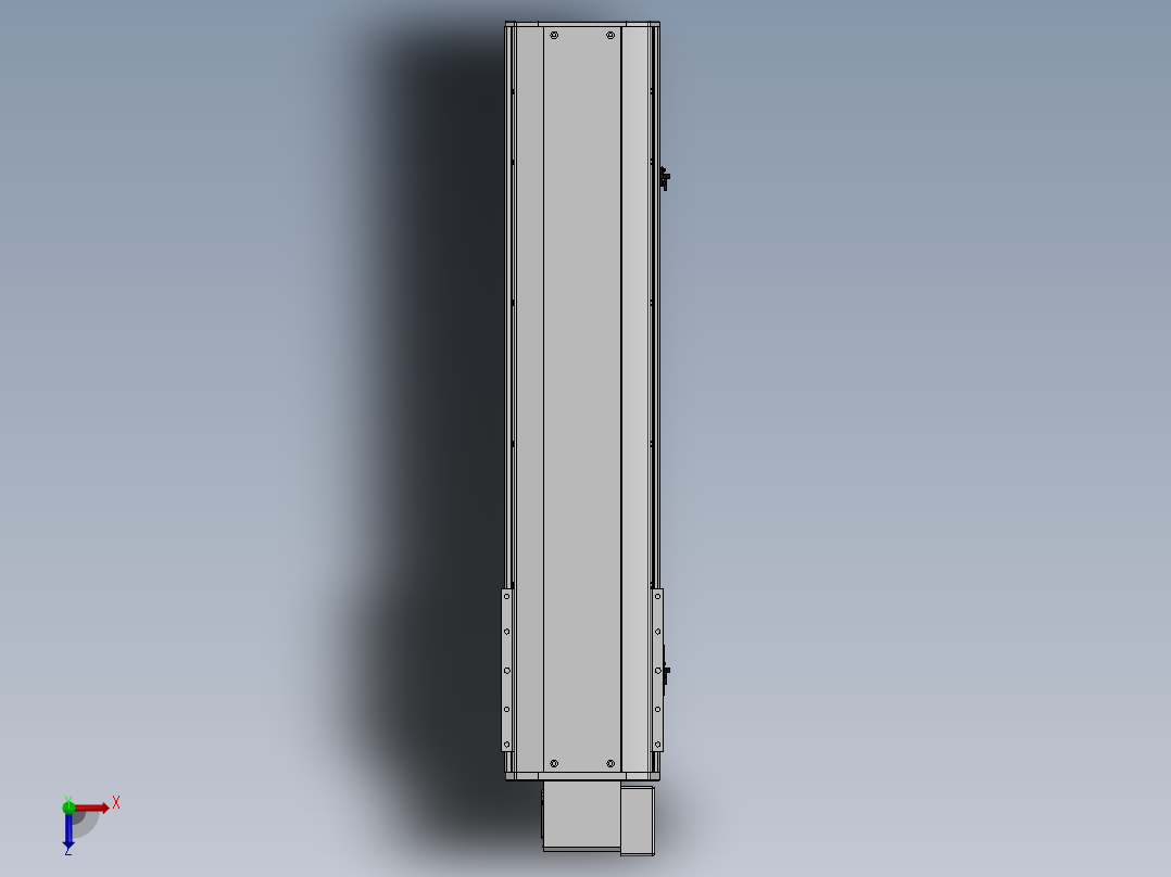 精密模组MT220-L150-700-RD-M75-C4俯视图