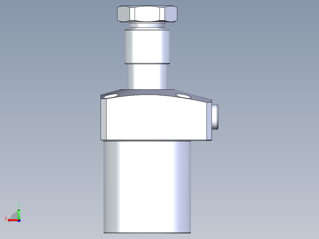 KOSMEKLHA0480-CR-Y30多系列多零件图纸模型后视图