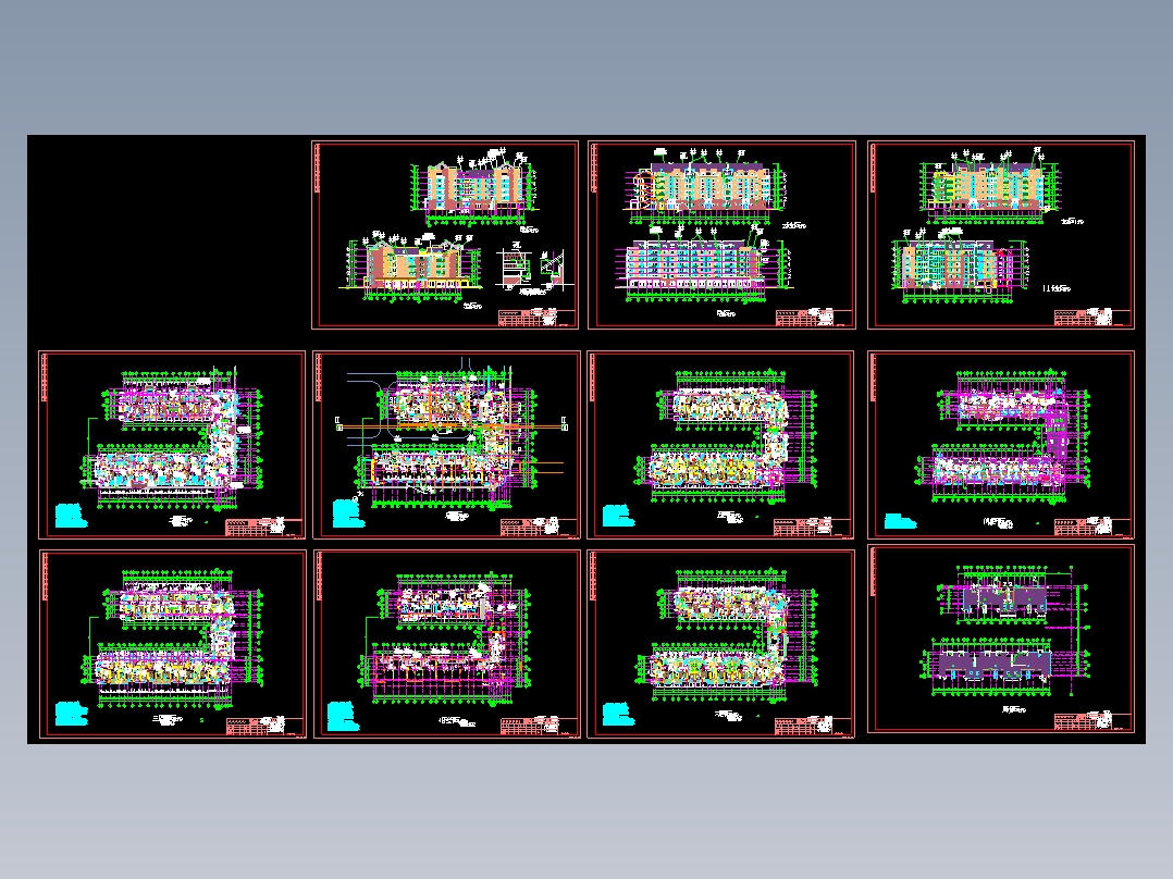 住宅楼设计图纸