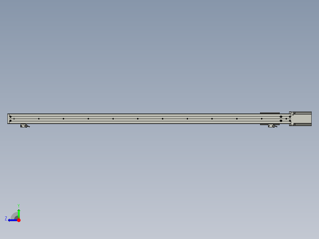 模组FSK40J-C7L10-E1000-BC-B57右视图
