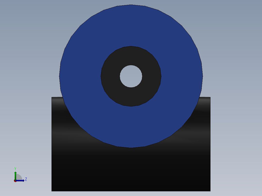 Ø4 - UNIÃO RETA (C00200400)左视图