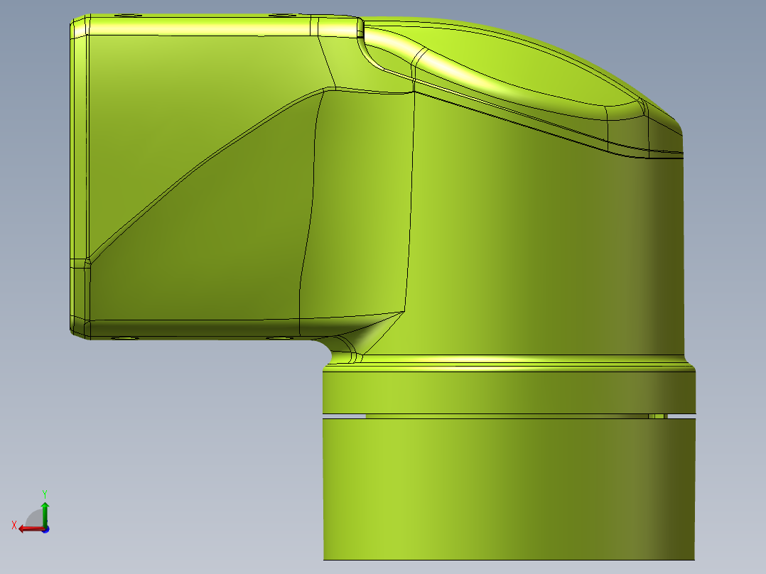 55-75-15090°箱体连接器.SLDASM后视图