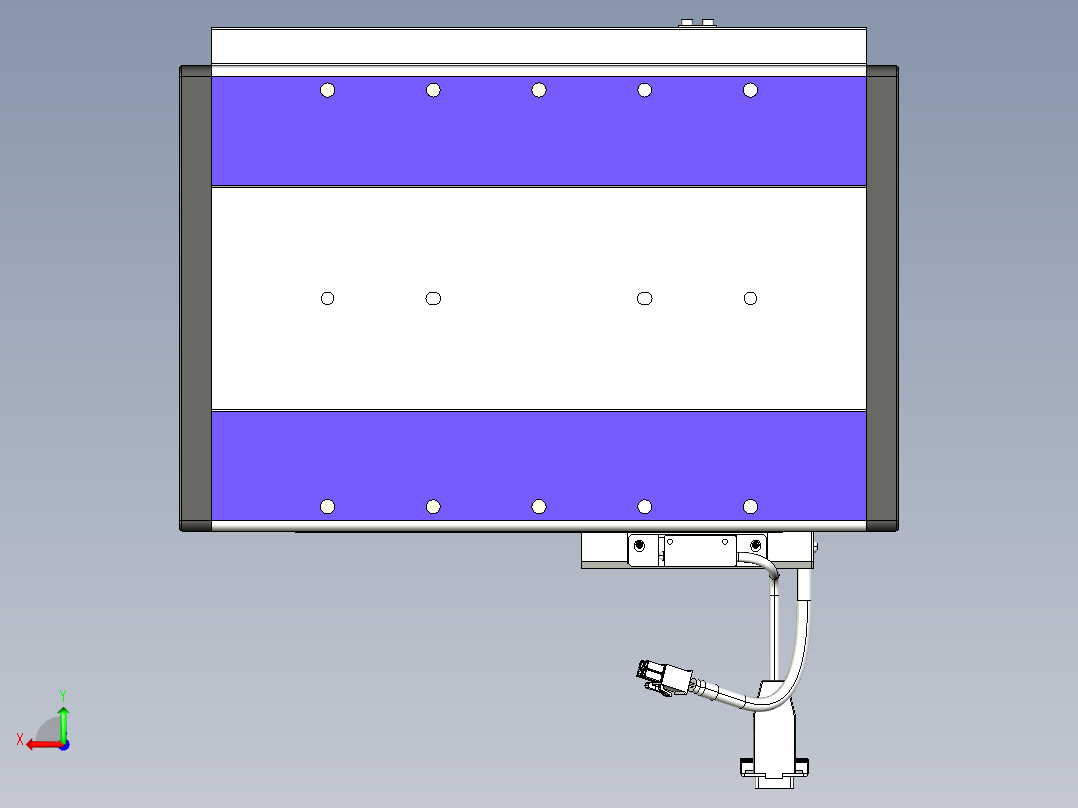 威洛博VL系列3d模型模组VL22H1Y-S150后视图