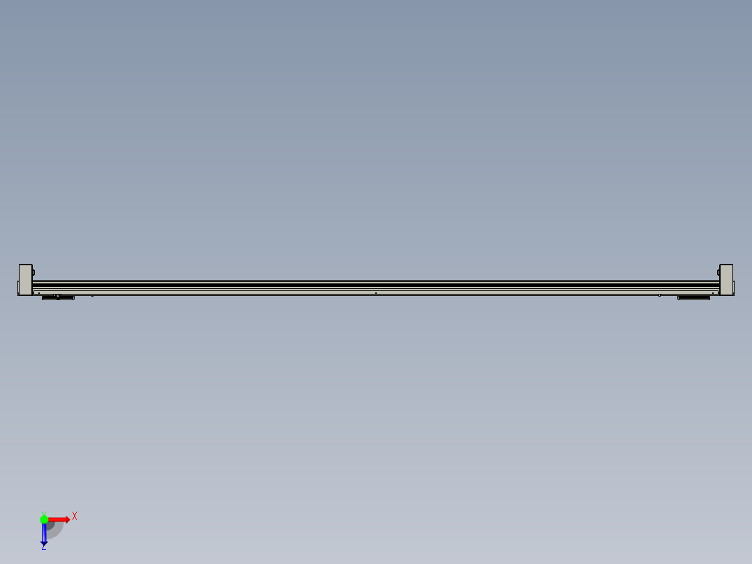 威洛博双电机滑台-VBC14S2-L50-S3000-BD-P40-C6俯视图