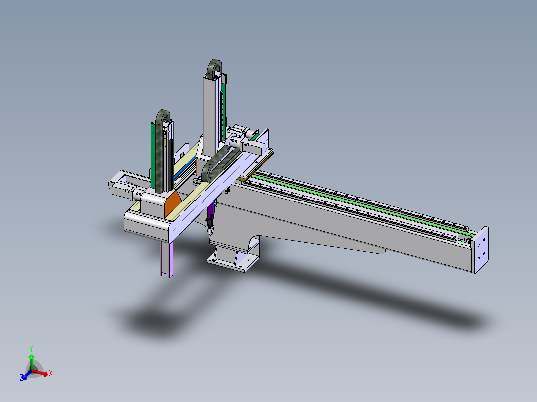 成型<span style='color: red'>机械手</span>、双截双梁置模<span style='color: red'>机械手</span> 非标自动化 机械设计