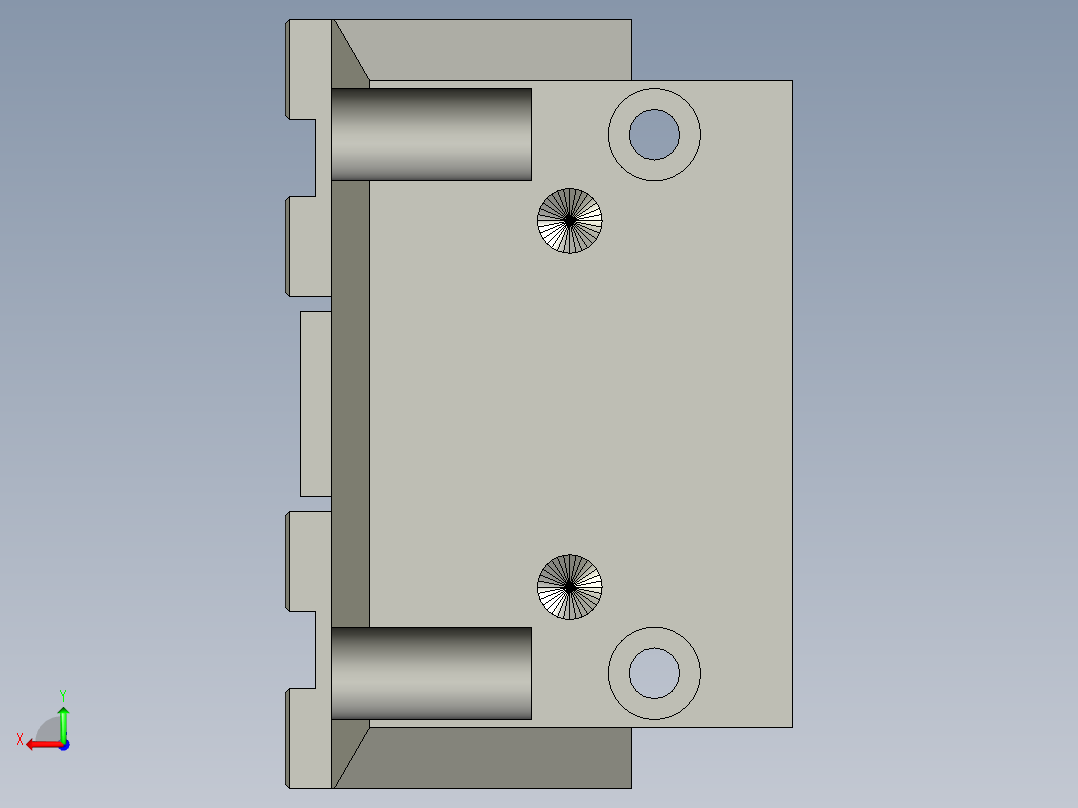 普通气爪PH15-20S后视图