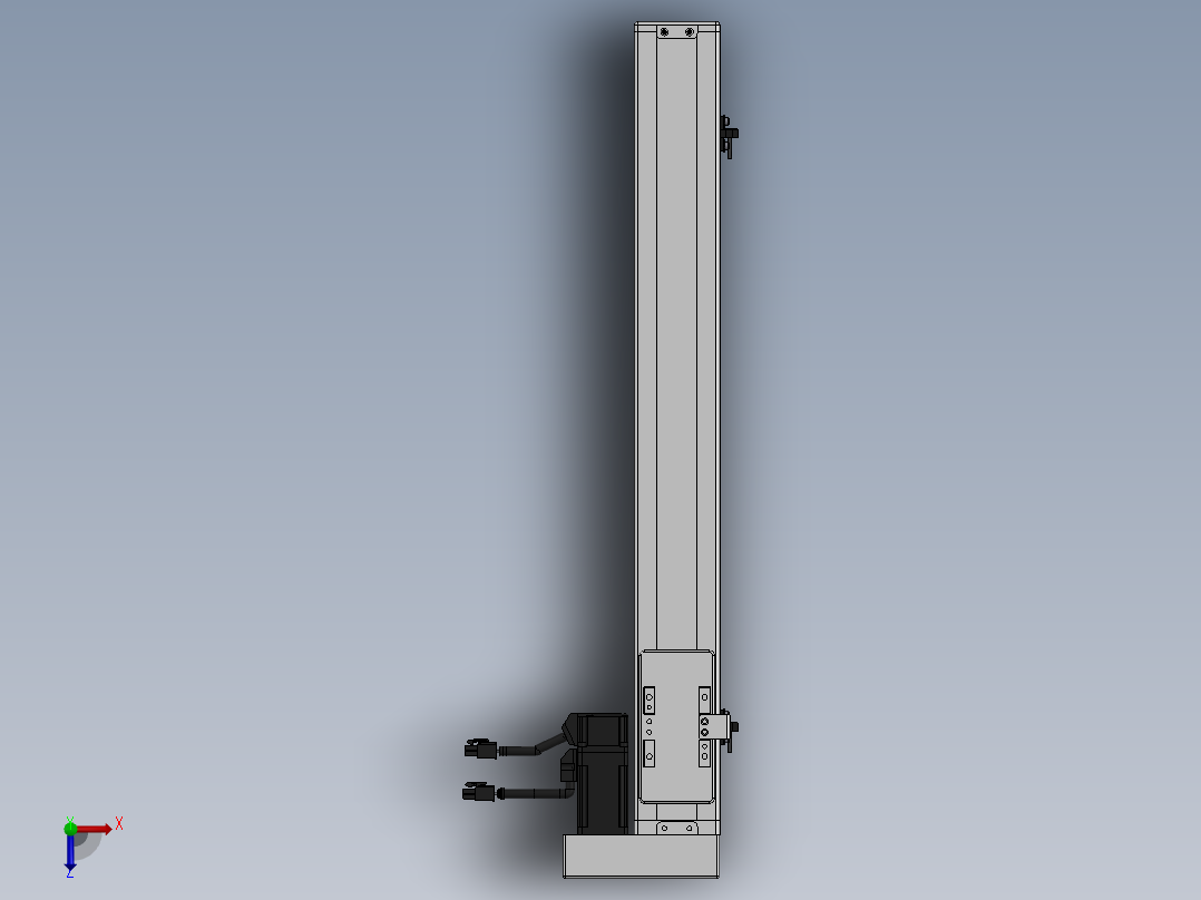 精密模组MY60-T10-450L-BR-P10B-C4-C俯视图