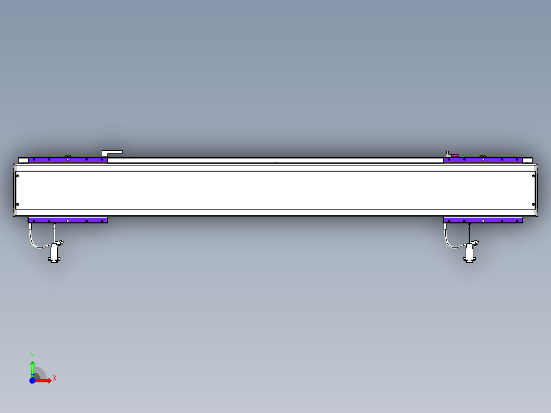 威洛博VL系列直线电机模组-2VL14S3-S850前视图