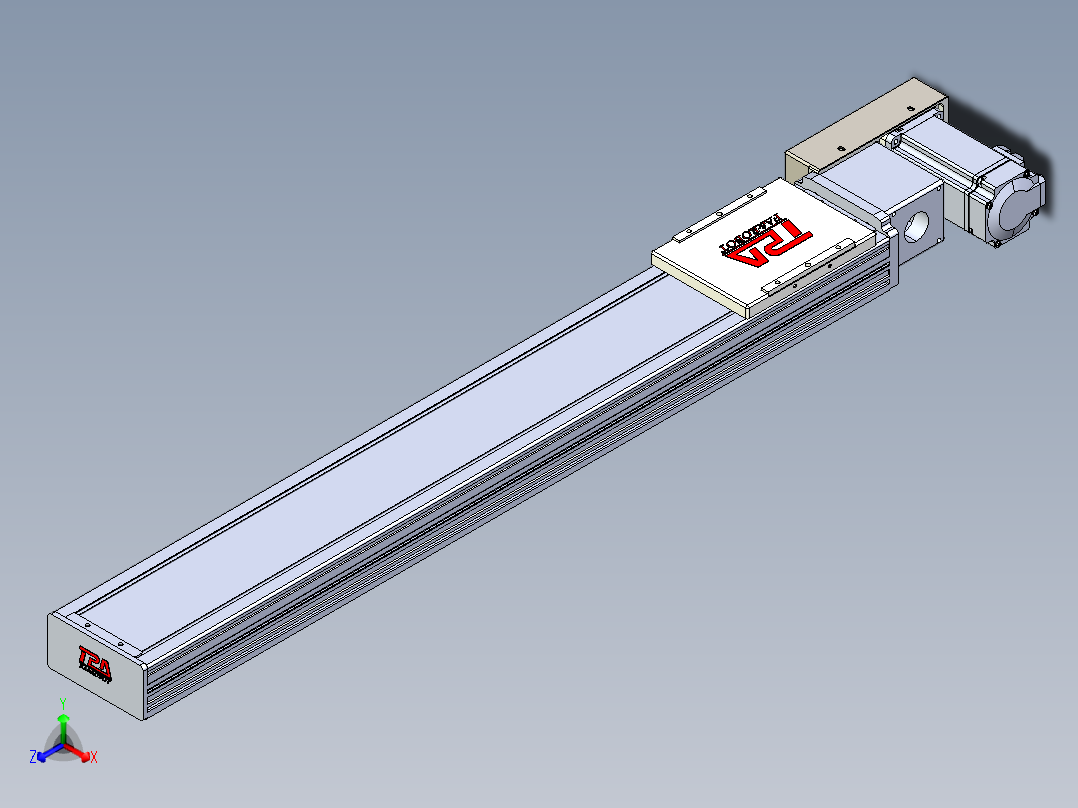 同步带全封闭直线模组TPA-HCB-110D-90-L650-MR-C-P40-N3