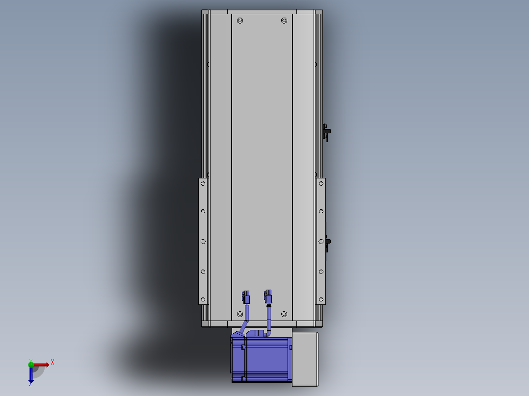 精密模组MT220-L150-200-RU-M75-C4俯视图