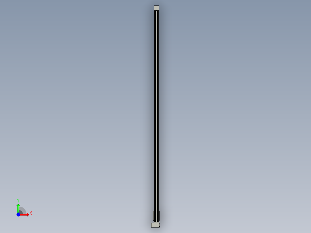 欧规系列-GB8-L96-S3700-BLU-P40-MS3前视图