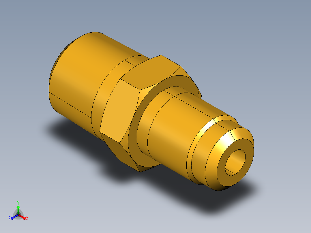 扩口式工业通用硬管接头Male Connector 48F-3-2