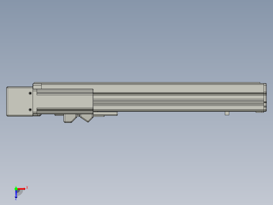 VF丝杆传动-一般环境VT5-L10-C-S200-BR-P10-D4俯视图